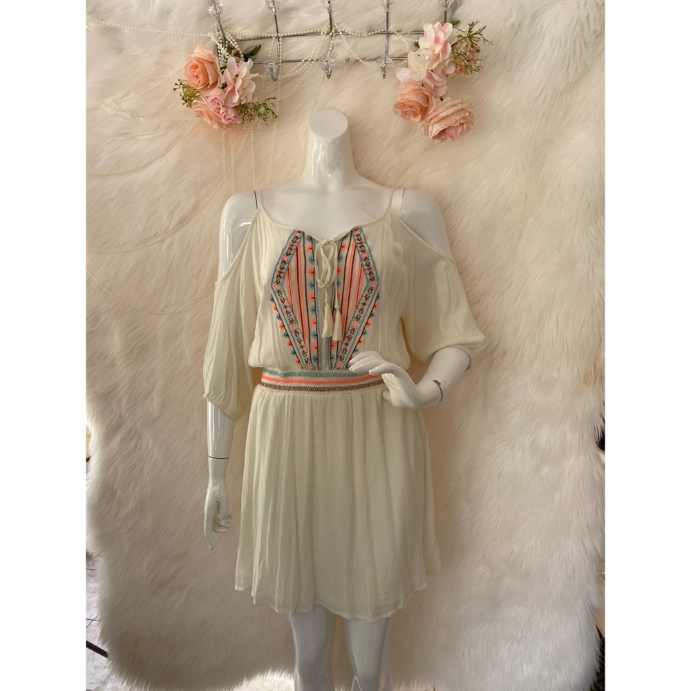 FLYING TOMATO BEACH DRESS CANCUN WHITE